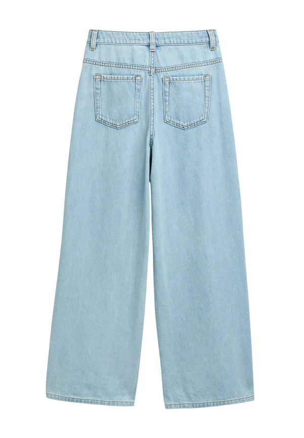 Широкие расклешенные джинсы Tom Tailor, Clean Bleached Blue Denim — фото 2