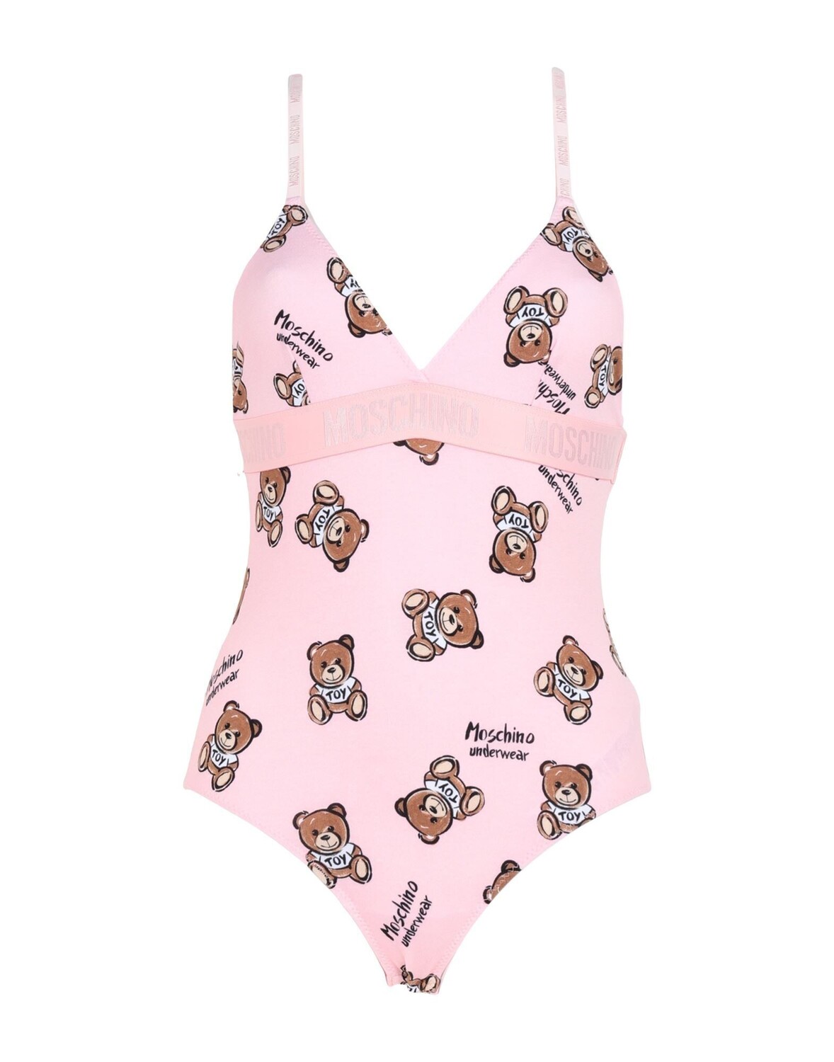 

Боди Moschino, розовый