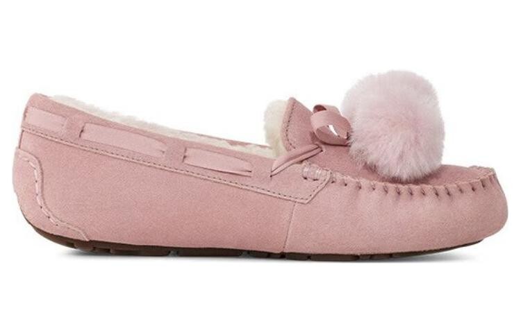 Женские повседневные туфли женские низкие розово-серые Ugg — фото 2