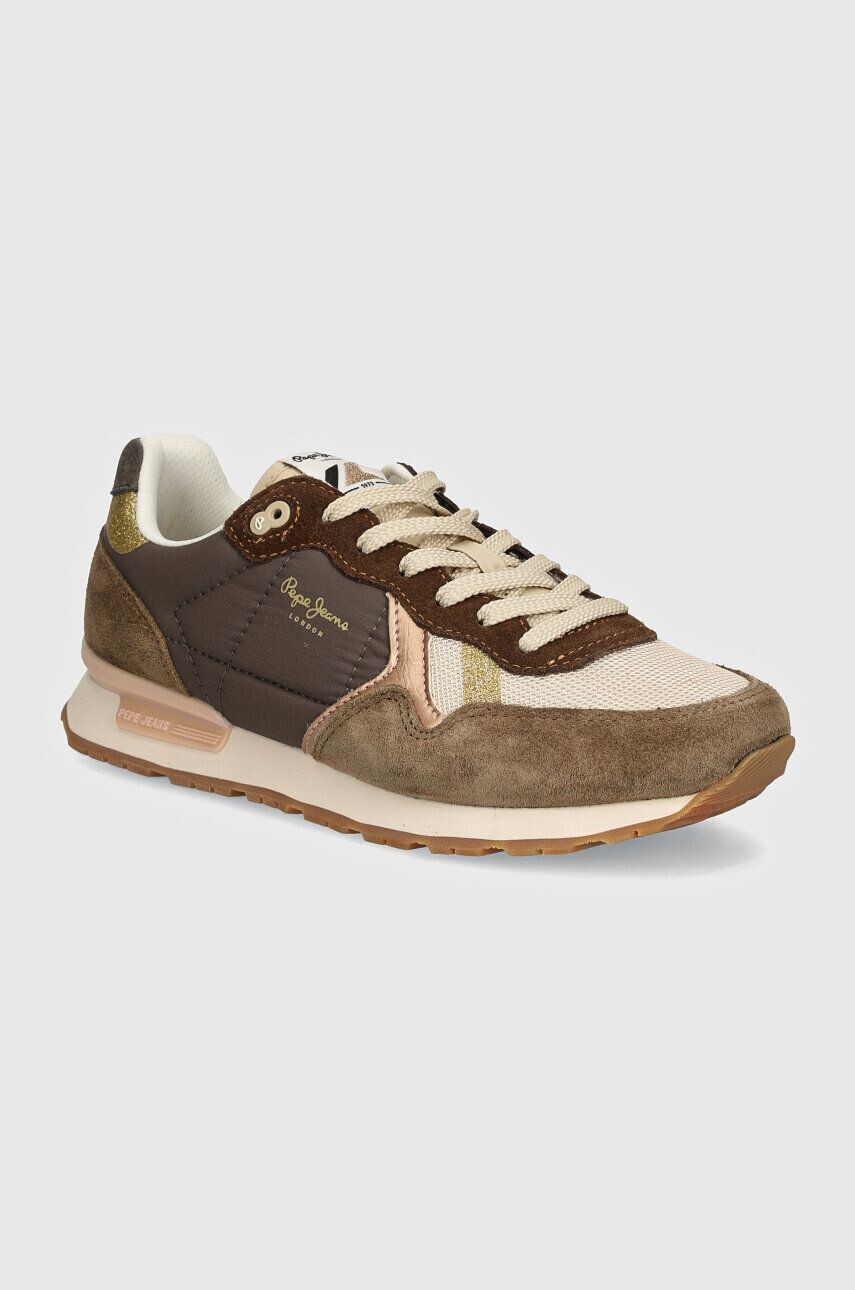 

Кроссовки Pepe Jeans PLS40019, коричневый