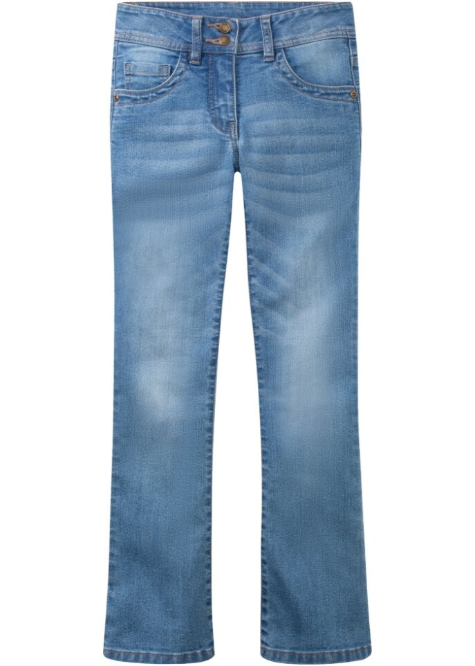 

Джинсы стрейч для девочек John Baner Jeanswear, синий