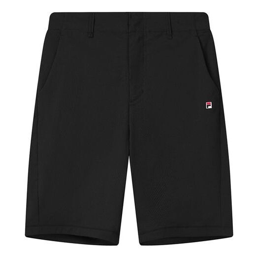 

Шорты loose breathable casual woven shorts black Fila, черный
