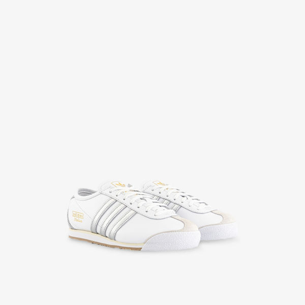 Кроссовки кожаные Adidas Italia 70s, белый — фото 3