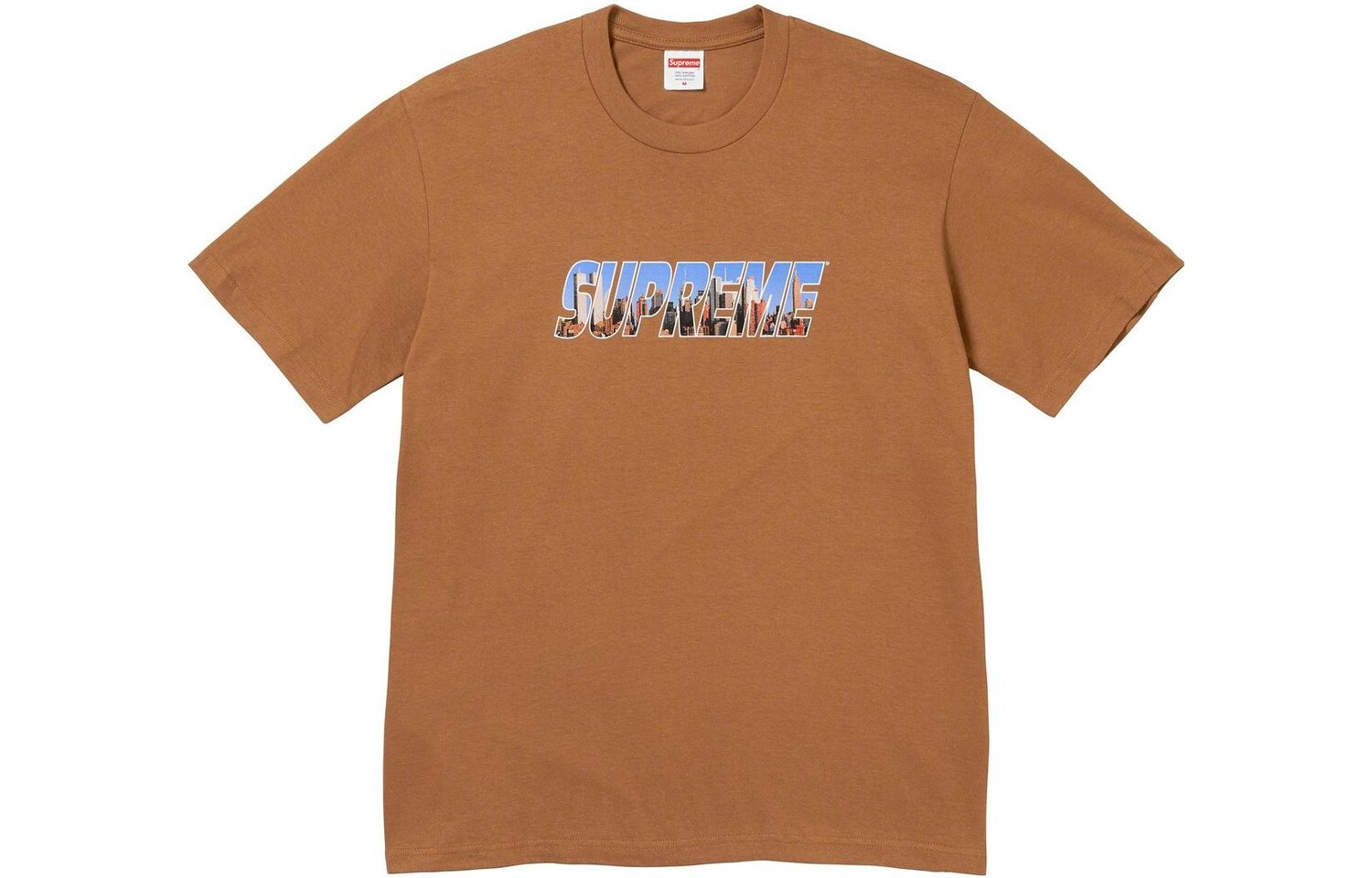 

Футболка унисекс Supreme, коричневый