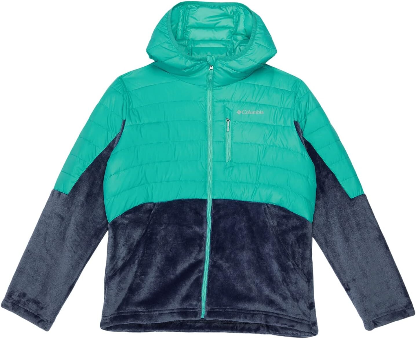 

Куртка Columbia Powder LiteNovelty Hooded Jacket, цвет Geyser/Nocturnal