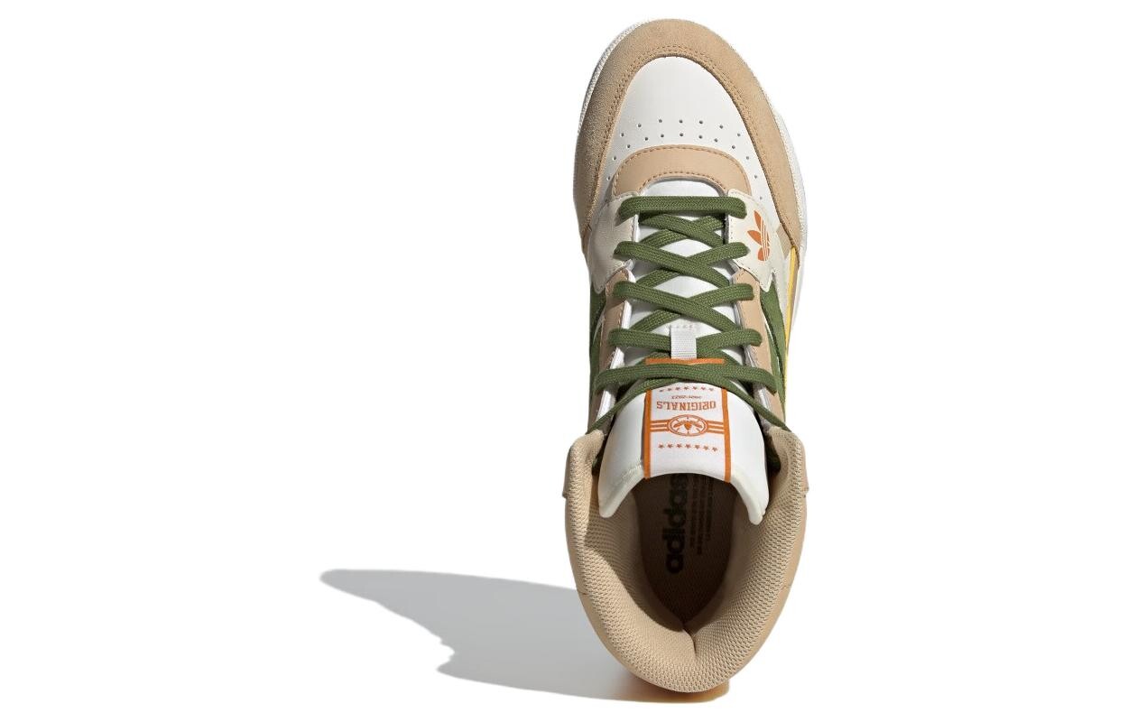 Кеды Adidas Originals Drop Step Skateboarding Unisex, бежевый/коричневый/зеленый — фото 3