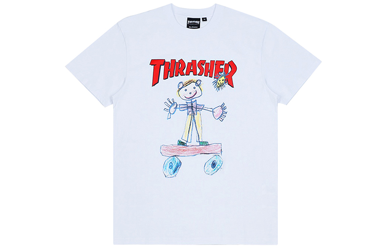 

Футболка унисекс Thrasher, белый