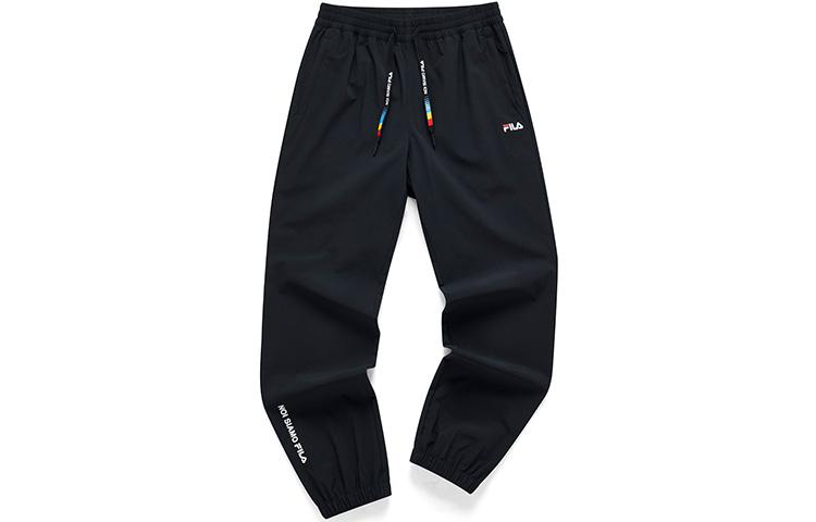 

FILA FUSION Вязаные спортивные штаны женские Pitch Black