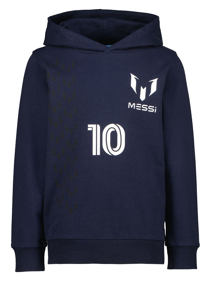 

Толстовка с капюшоном Messi, темно-синий