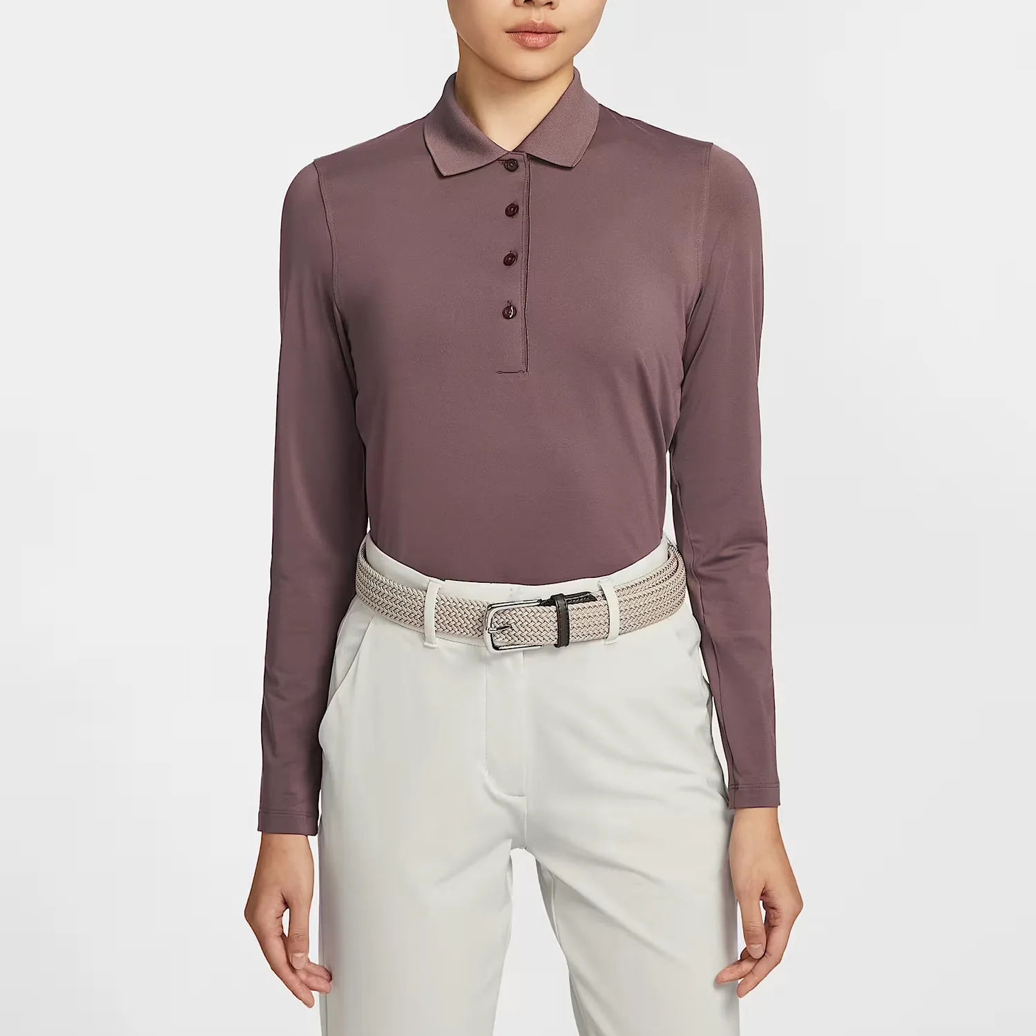 Гольф-клуб DRI FIT женская одежда для гольфа Nike, Tutan Black/Purple — фото 3