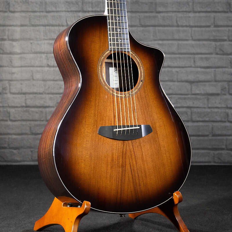 

Акустическая гитара Breedlove Premier Concert Edgeburst CE Redwood Acoustic Guitar