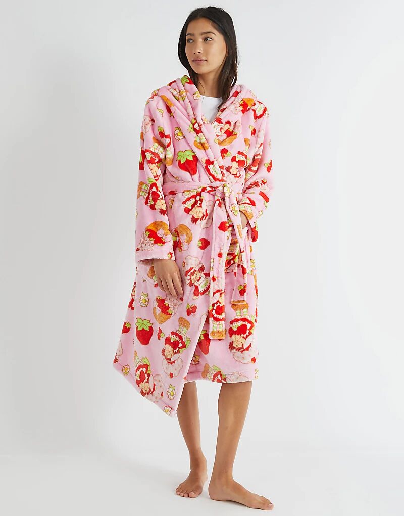 

Розовый халат Skinnydip London Strawberry Shortcake в розовом цвете