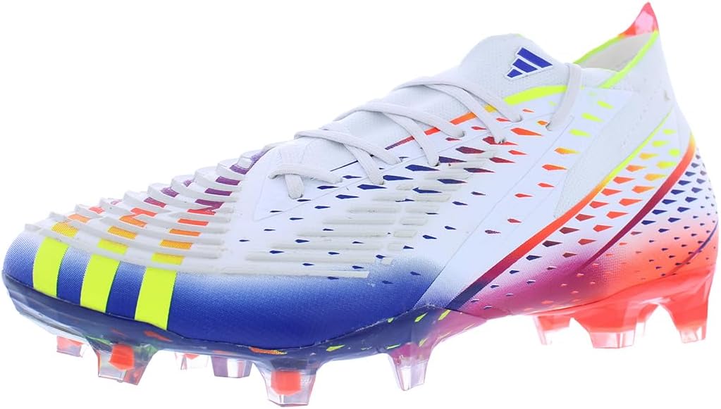 

Футбольные бутсы Adidas Predator Accuracy.3 для твердого грунта, белый/желтый/голубой