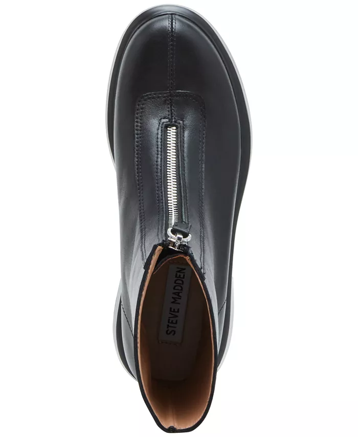 Женские ботильоны Jones Zipper Combat Steve Madden, черный — фото 4