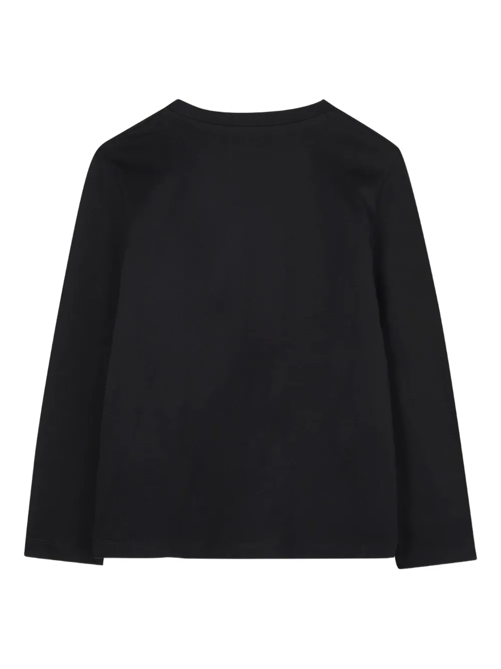 Футболка с длинными рукавами и принтом Zadig & Voltaire Kids, черный — фото 2
