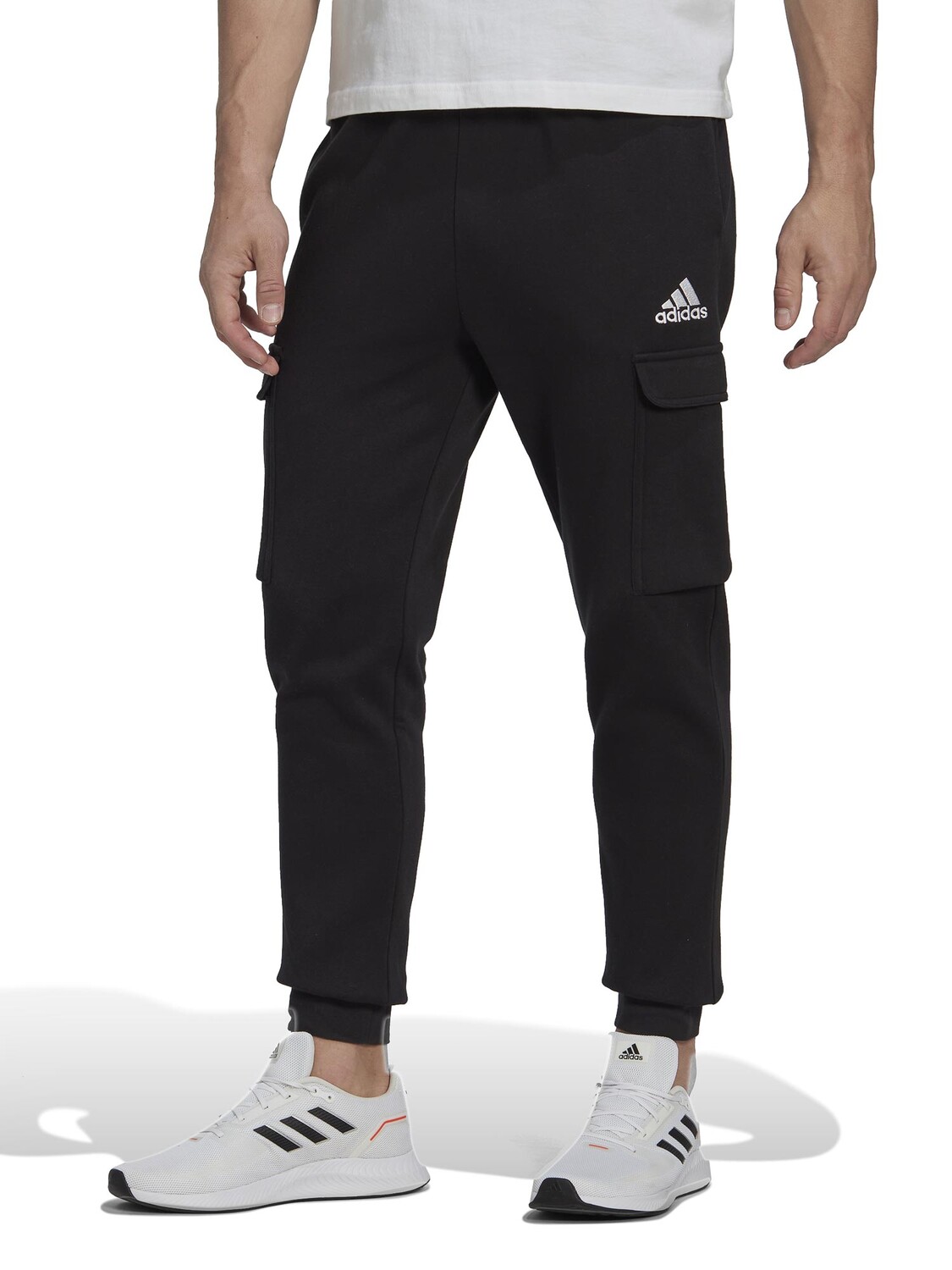 

Спортивные брюки Adidas Sportswear Essentials Fleece Regular, черный