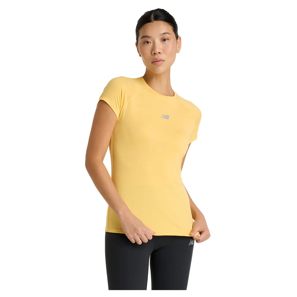 

Футболка с коротким рукавом New Balance Seasonal Jacquard T-Shirt, желтый