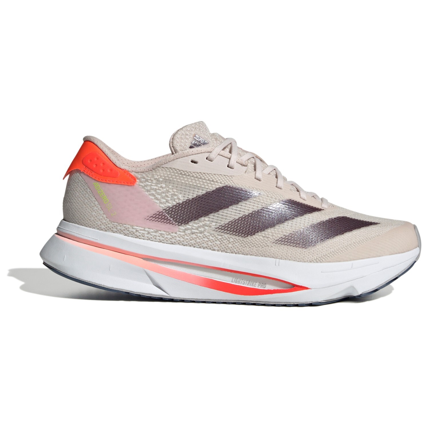 

Кроссовки Adidas Adizero SL2, цвет Putty Mauve/Aurora Met./Solar Red