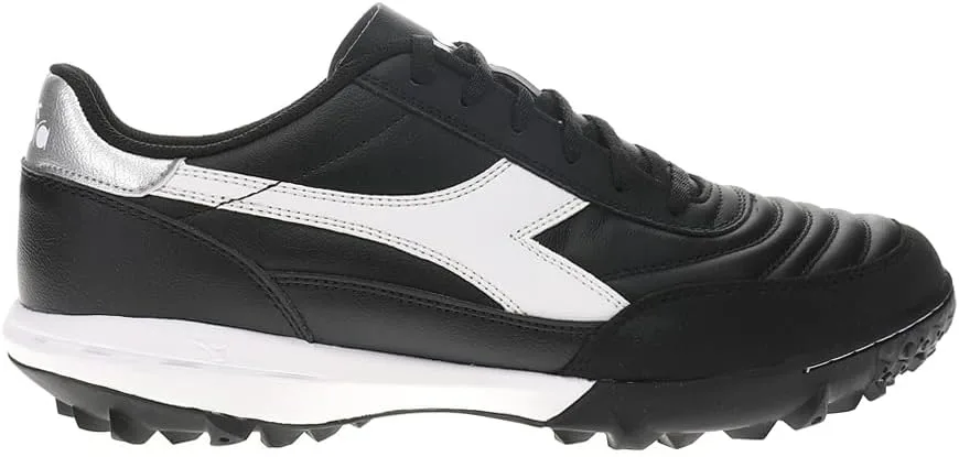 Мужские футбольные бутсы diadora Calcetto II для игры на искусственном газоне - черные, черный