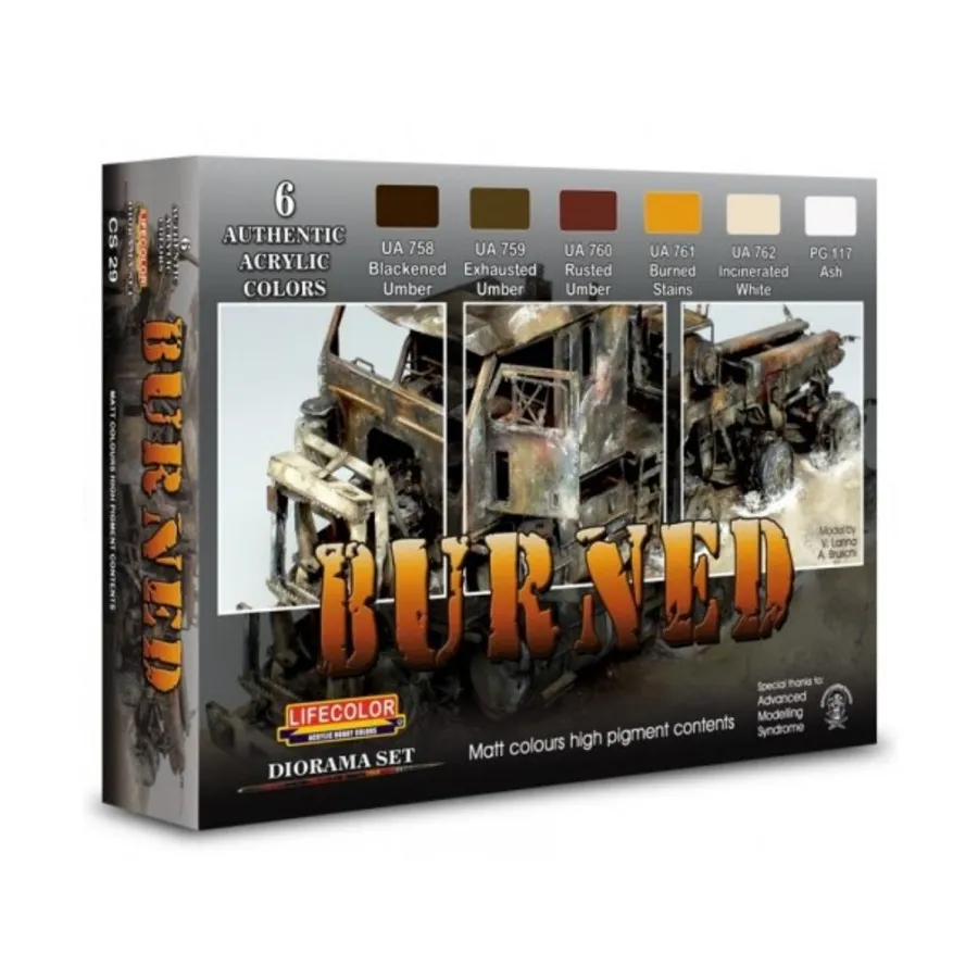 

Сожженный, Texture Sets (Lifecolor)