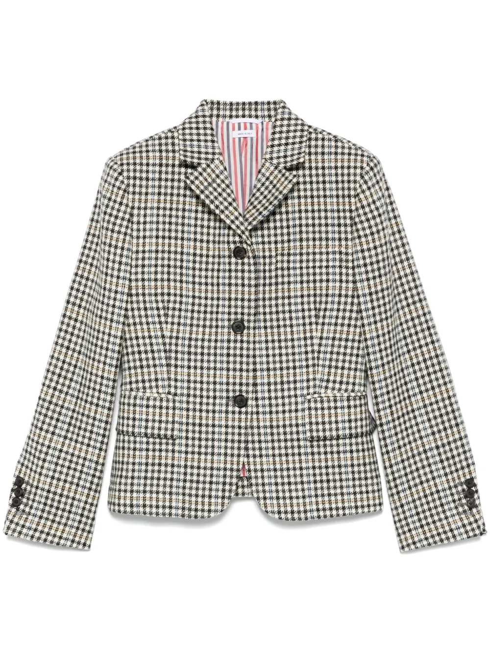 

Куртка в клетку THOM BROWNE, белый