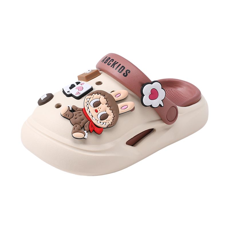 

Детские тапочки с низким верхом, дышащие, противоскользящие, устойчивые к истиранию и ударам ABC KIDS, хаки