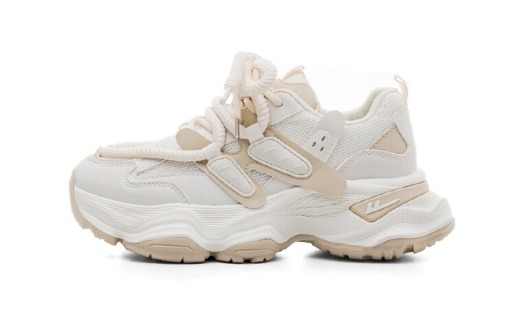 

Кроссовки WARRIOR Chunky Sneakers Women's Low-top Khaki, бежевый