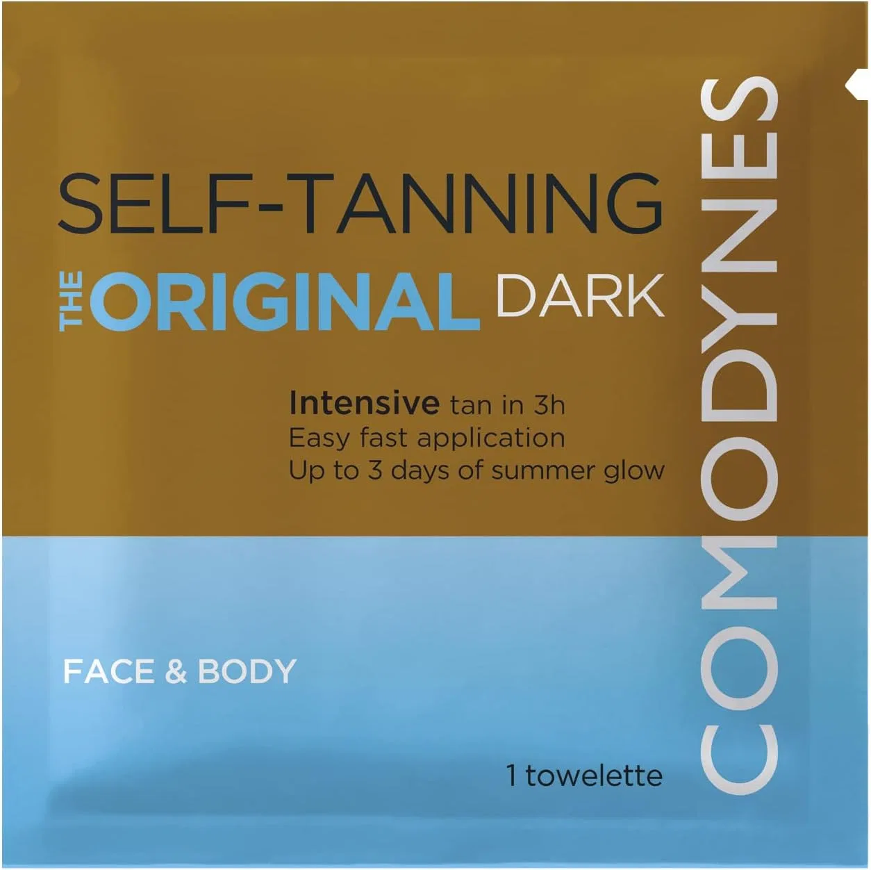 Салфетки для автозагара «Self Tanning Intensive & Uniform Color» от Comodynes, 8 шт. Comodynes
