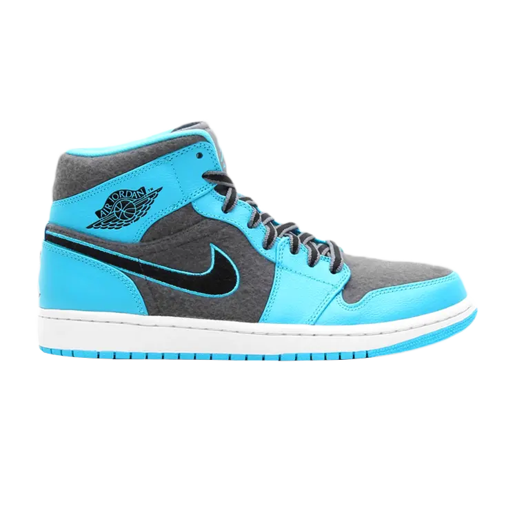 

Кроссовки Air Jordan 1 Mid 'Gamma Blue', синий