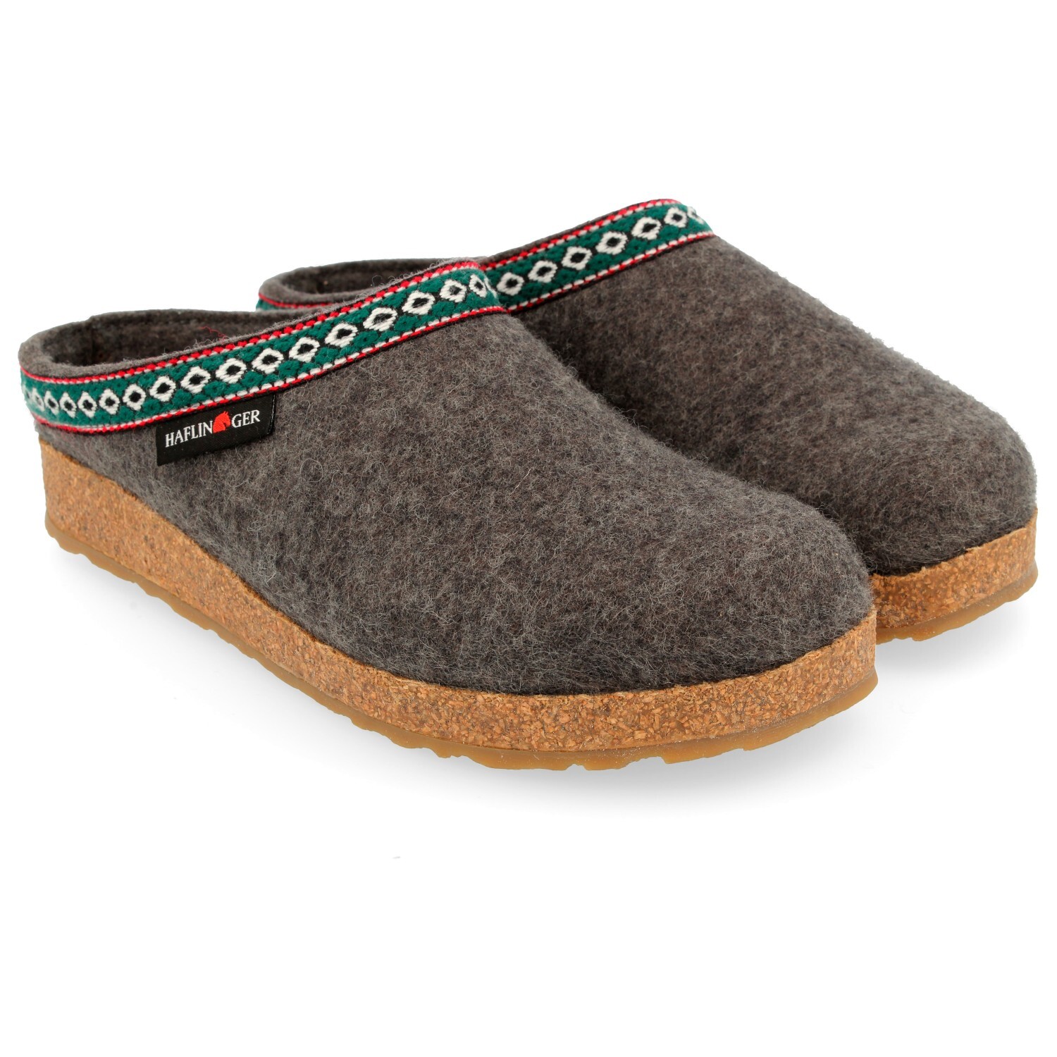 

Домашние тапочки Haflinger Grizzly Franzl, цвет Anthracite