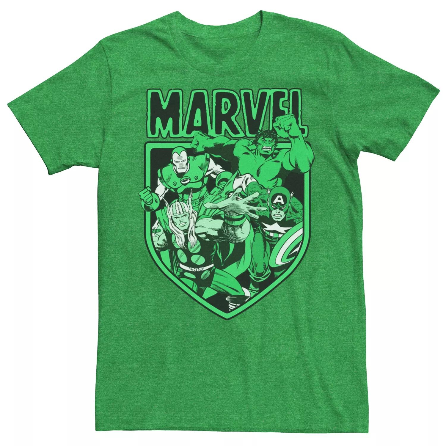 

Мужская футболка группы Marvel Avengers St. Патрика Licensed Character