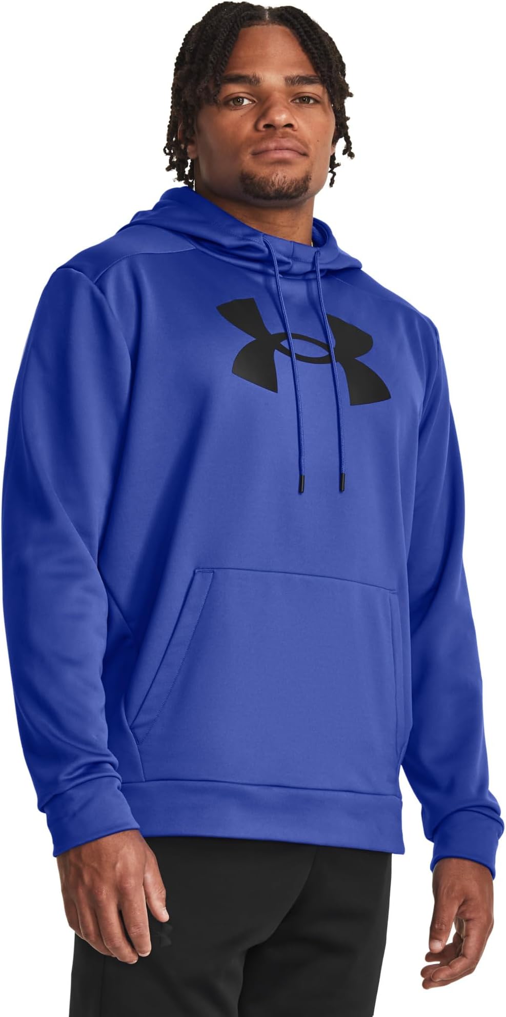 

Флисовая толстовка с большим логотипом Armor Under Armour, цвет Team Royal/Black