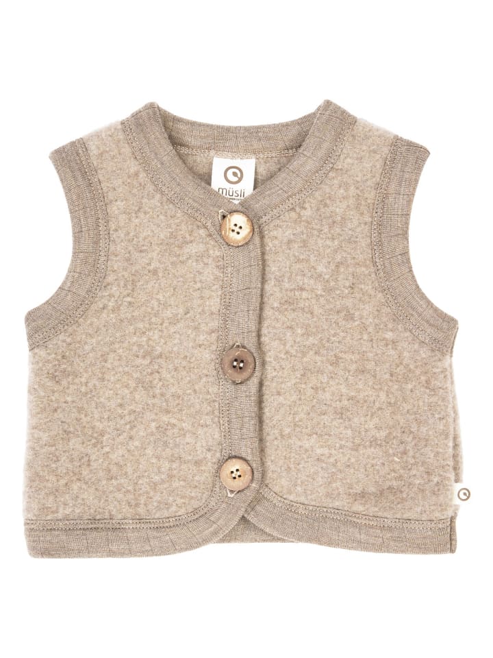 

Müsli Детская майка из мериносовой шерсти бальзамического меланжа