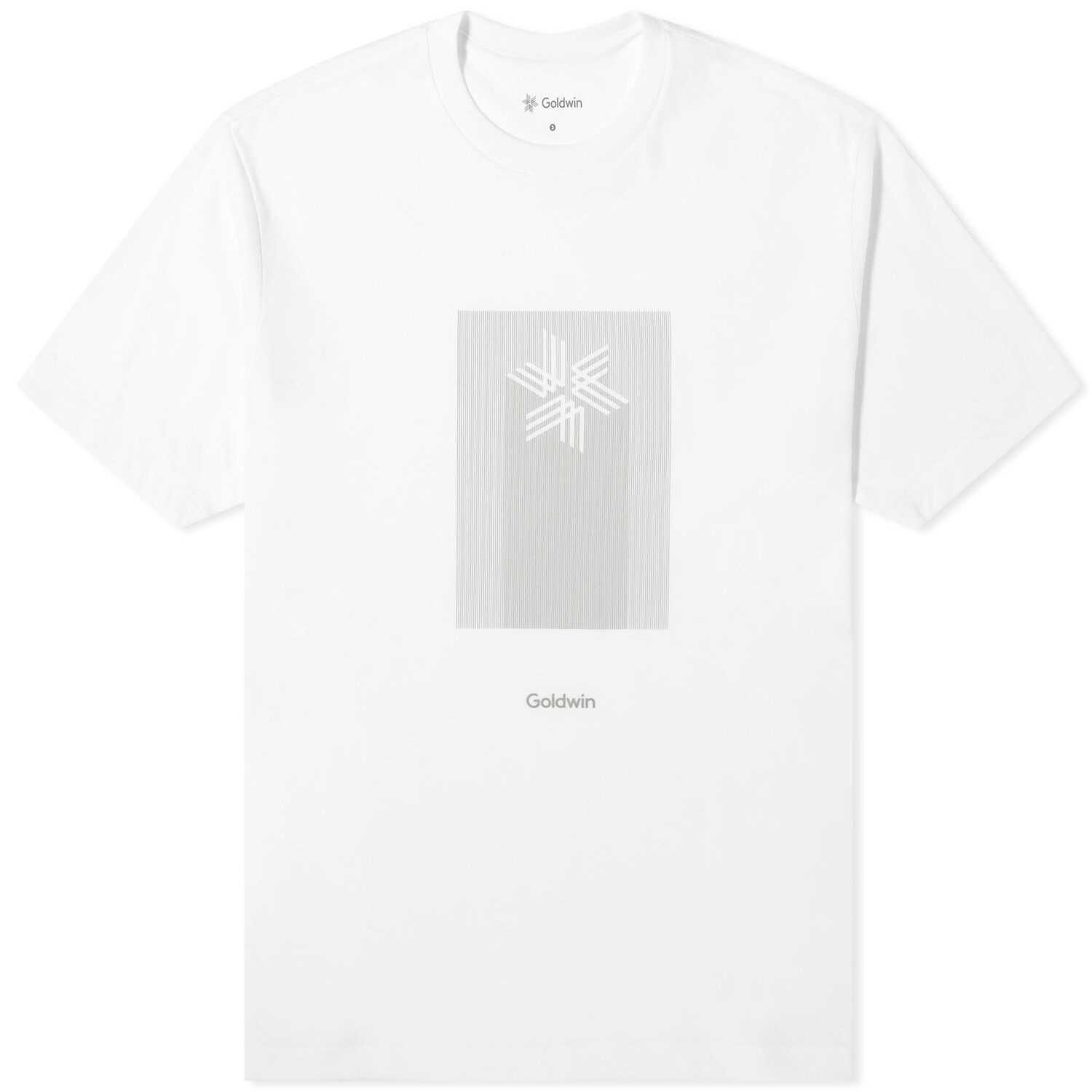 

Футболка Goldwin Visual Effect Print T-Shirt, белый