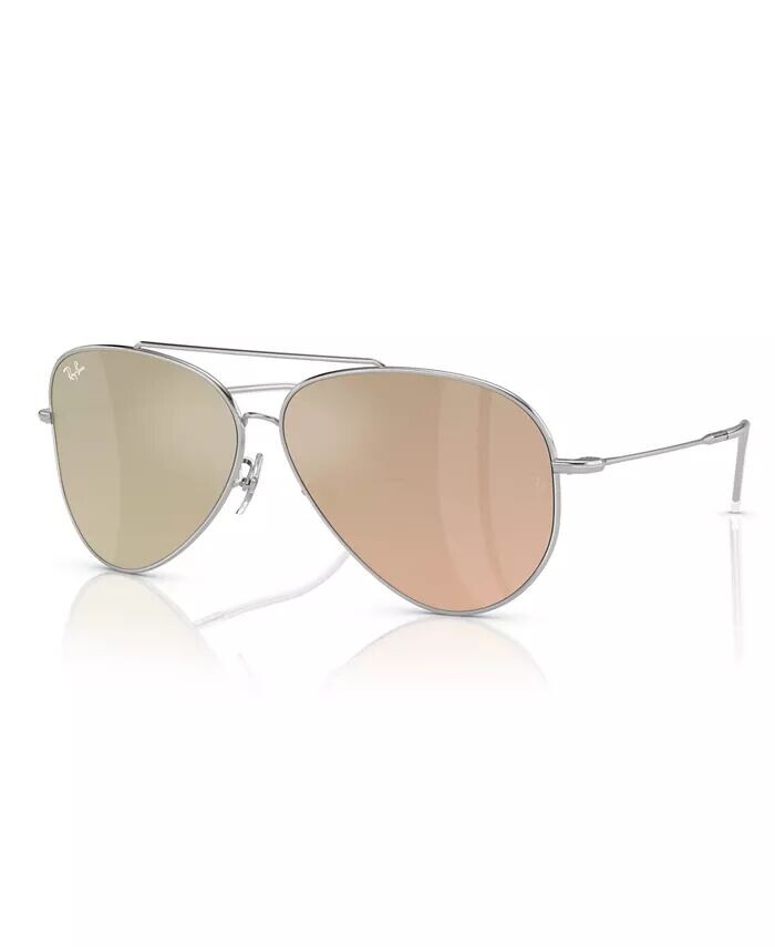 

Солнцезащитные очки унисекс, Aviator Reverse RBR0101S Ray-Ban, серый