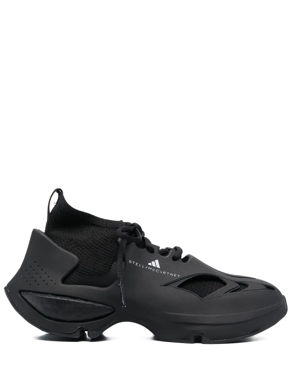 Кроссовки Runner Adidas by Stella McCartney, черный