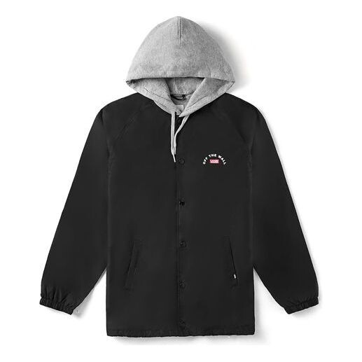 

Куртка hooded casual jacket black Vans, черный