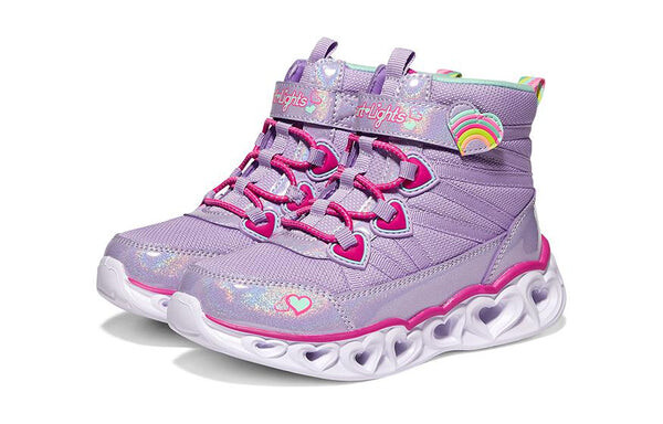 Кроссовки sweetheart lights 'purple pink' Skechers, фиолетовый — фото 4