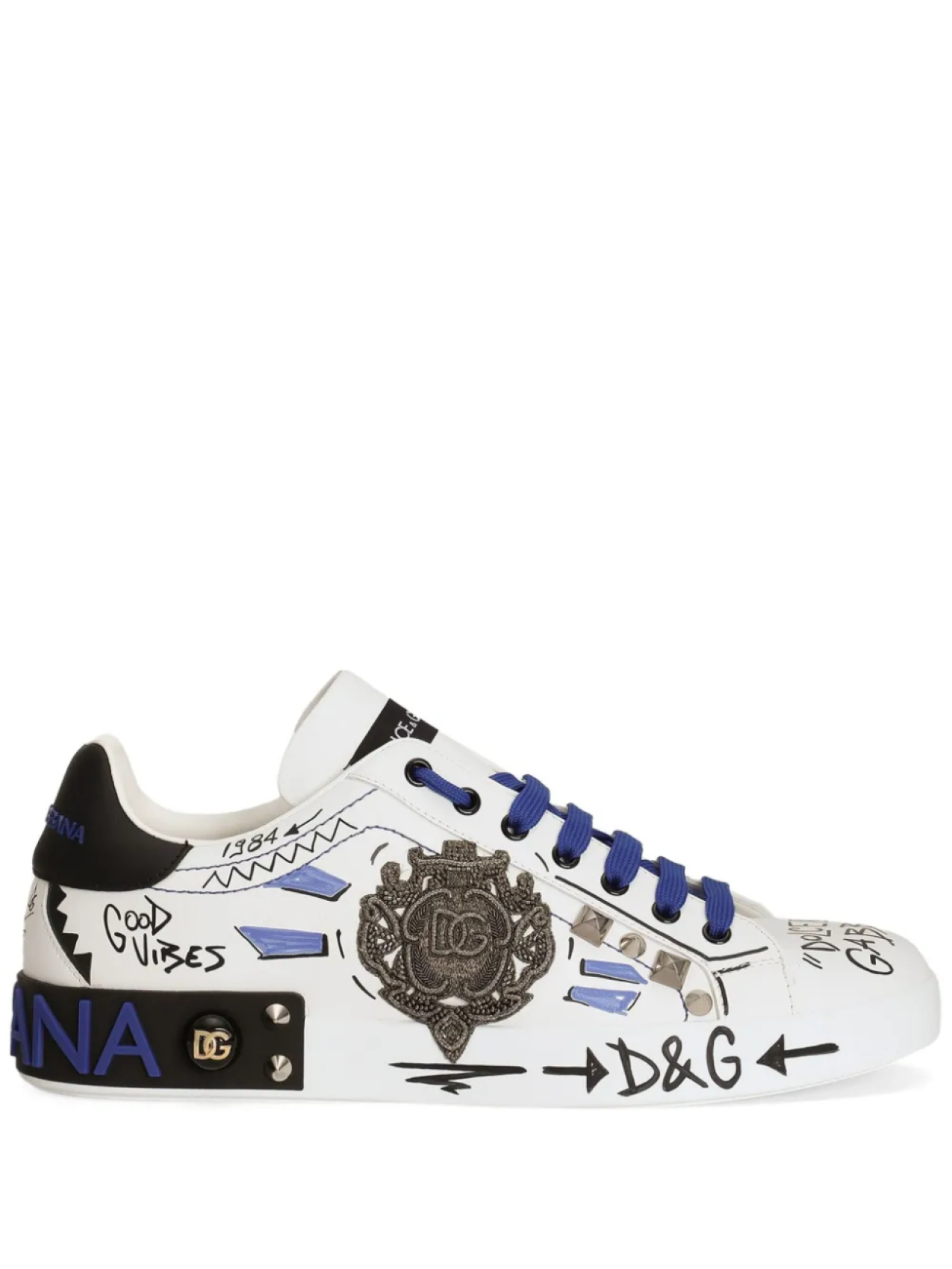 

Кроссовки с логотипом Dolce & Gabbana, белый