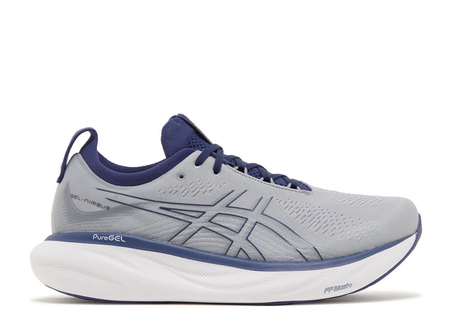 

Кроссовки ASICS Gel Nimbus 25 'Sheet Rock Indigo Blue', серый