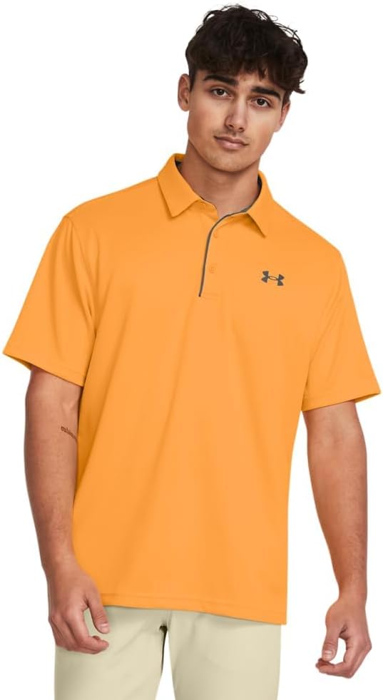 

Under Armour мужская поло для гольфа Tech, (803) Nova Orange/Pitch Gray, Оранжевый, Under Armour мужская поло для гольфа Tech, (803) Nova Orange/Pitch Gray