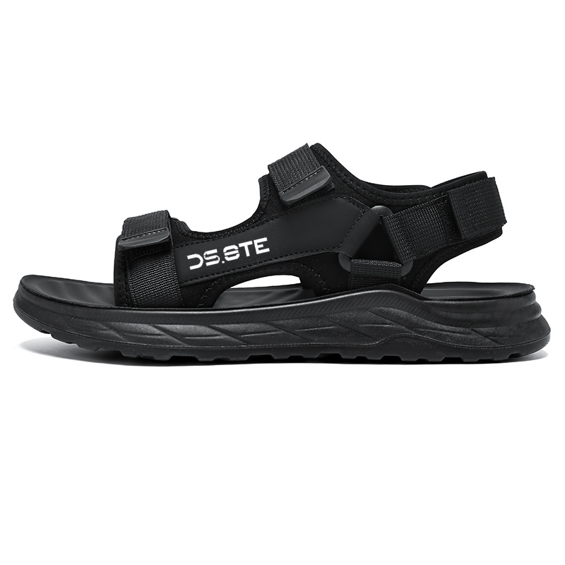 

DOUBLE STAR 88 Летние 2025 дышащие тапочки с мягкой подошвой для мужчин пляжные сандалии Men's Black
