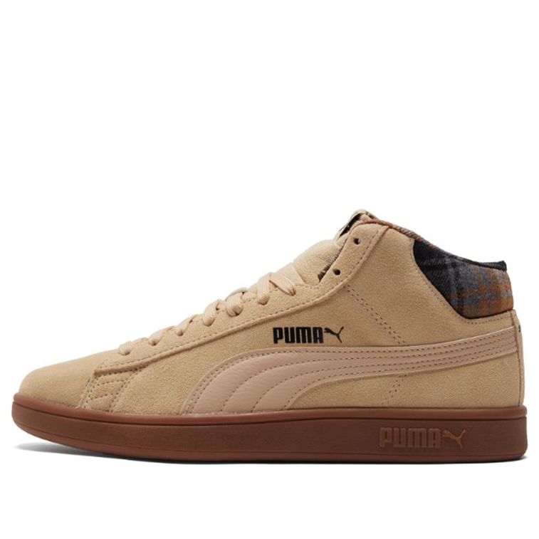 

Кеды PUMA Smash v2 Mid WTR 'Plaid - Pebble', хаки