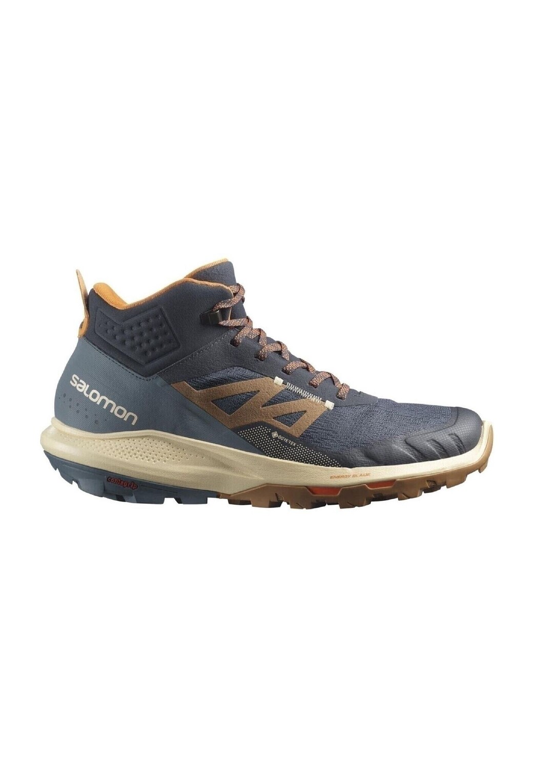 

Кроссовки SHOES OUTpulse Mid GTX salomon, синий, Серый, Кроссовки SHOES OUTpulse Mid GTX salomon, синий
