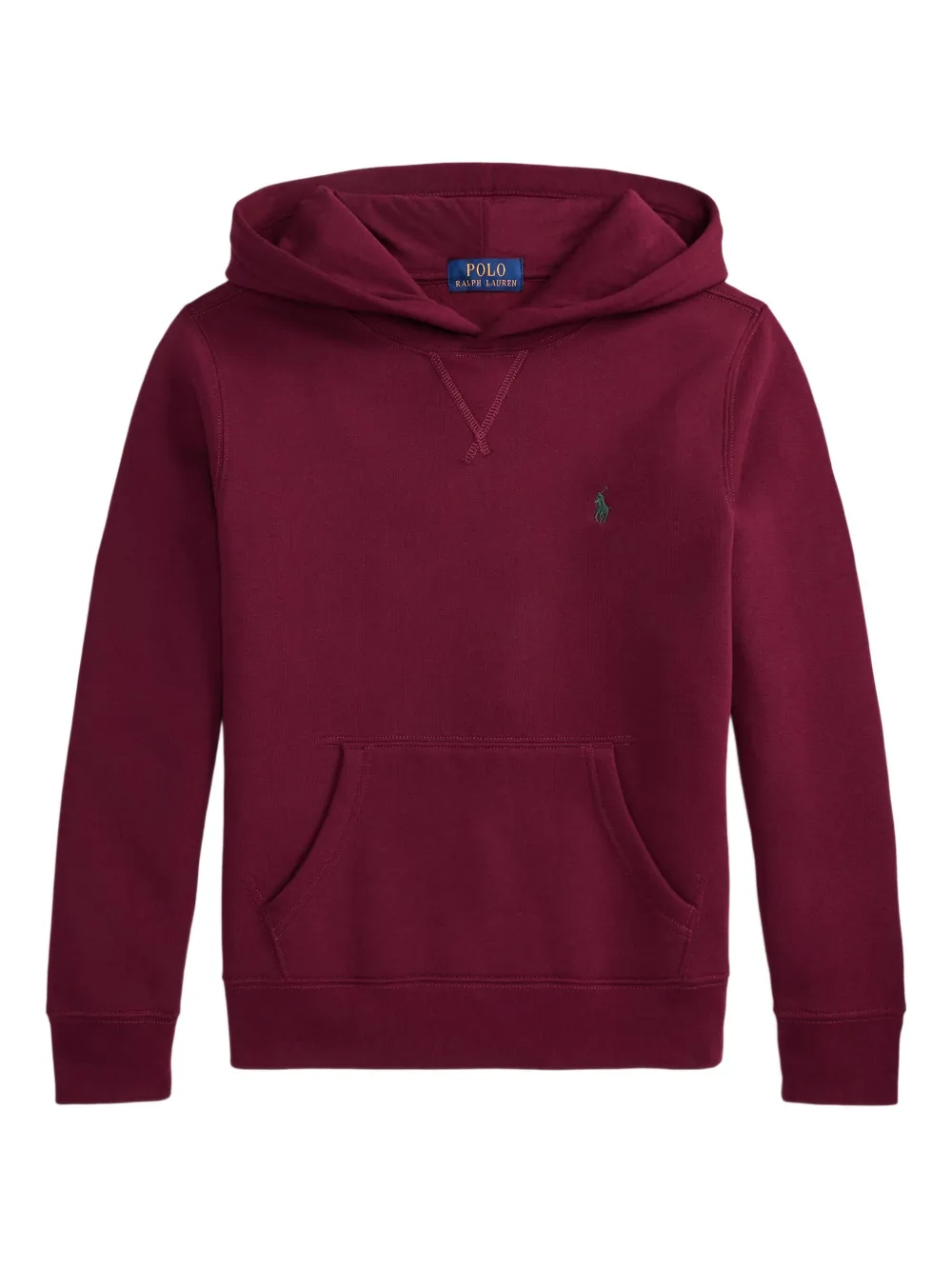 

Худи с вышитым логотипом POLO RALPH LAUREN KIDS, красный