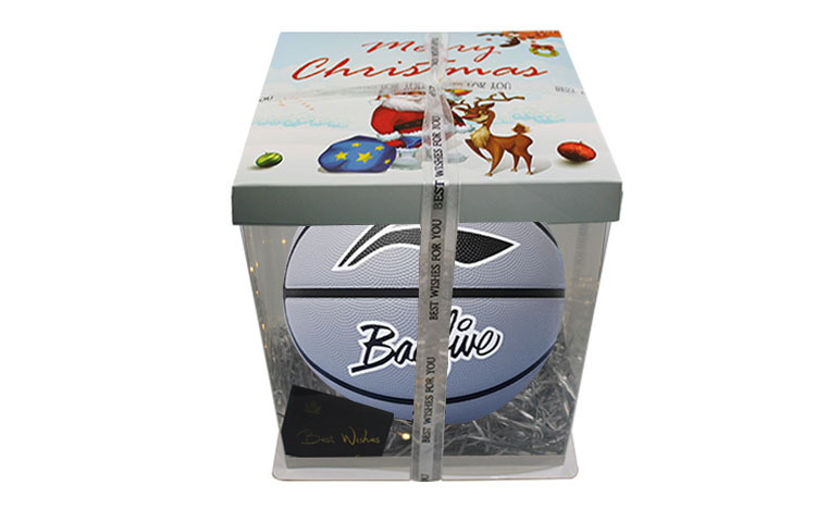 

LINING Резиновый баскетбольный мяч gray blue тренировочный unisex