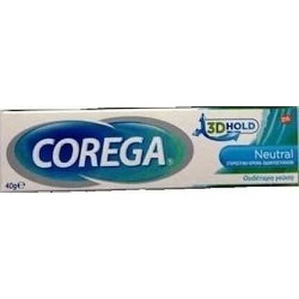 

Нейтральный 3D Hold Comfort Adhesive Cream Corega