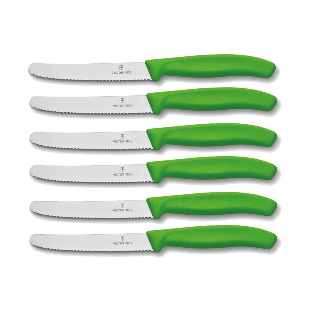 

Нож для хлеба, нож для томатов, 6 шт. Victorinox Victorinox Swiss Army