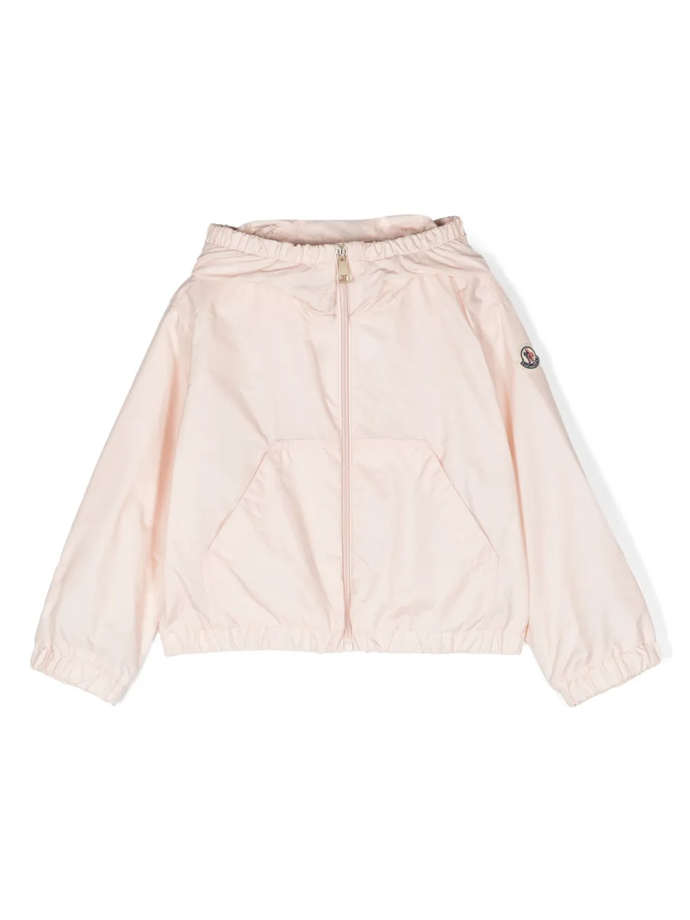 

Куртка Prague с капюшоном Moncler Enfant, розовый