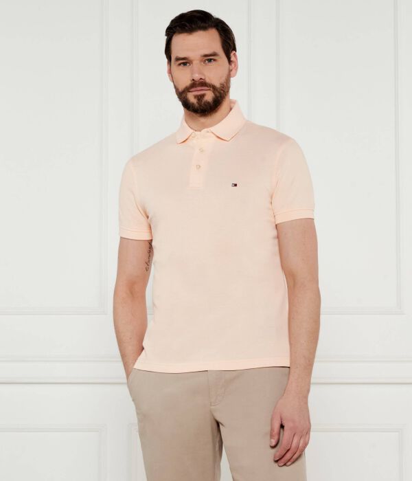 

Рубашка поло Slim fit Tommy Hilfiger, оранжевый